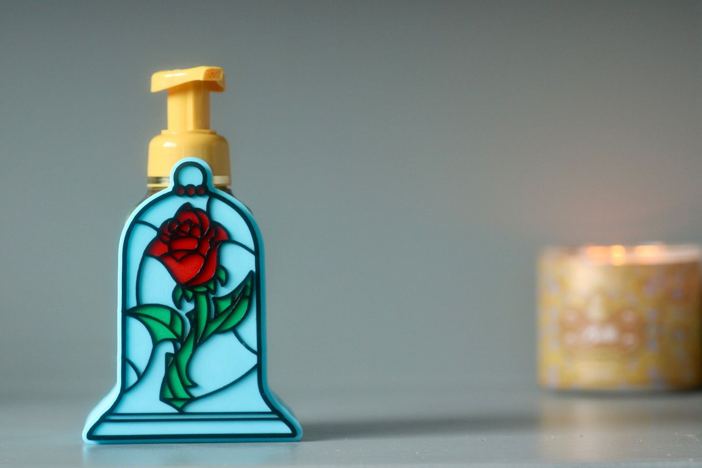 Enchanting Rose Soap Holder